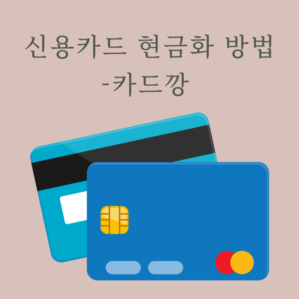 신용카드 현금화 카드깡